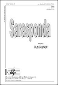 Sarasponda Two-Part choral sheet music cover Thumbnail